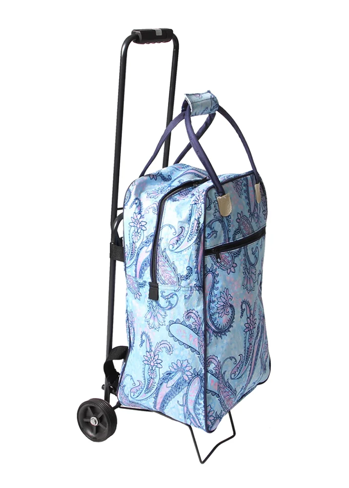 Складная Компактная складная тележка для багажа/ручная тележка для покупок/проволочная складная тележка для сумок