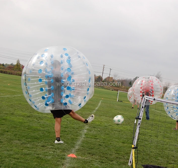 Human size knocker ball inflatable bumper bubble soccer football zorb ball for adult