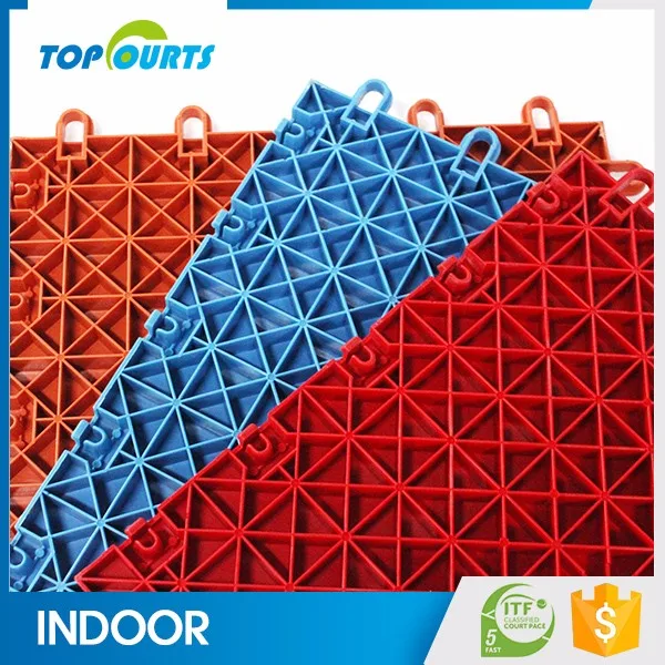 
International standard indoor interlocking plastic basketball flooring cheap court flooring 