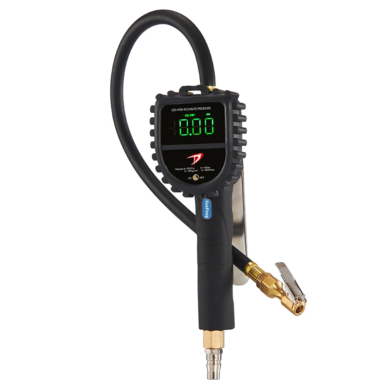 
Pressure meter digital manometer for high pressure digital tire pressure gauge 