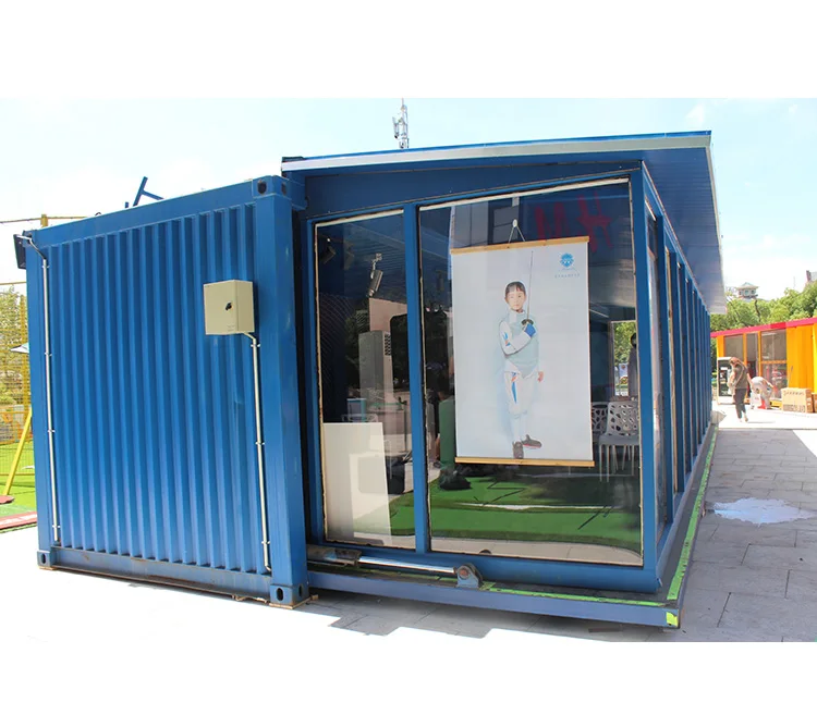 new 40GP container exhibition stage for show