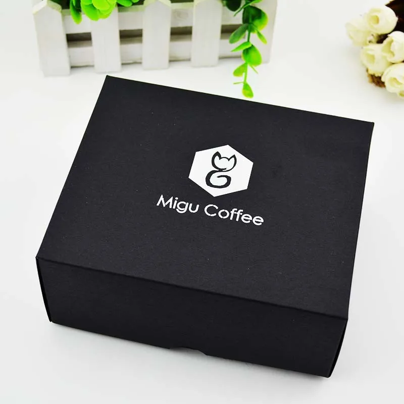 
Black laminated board Black paperboard for gift box 