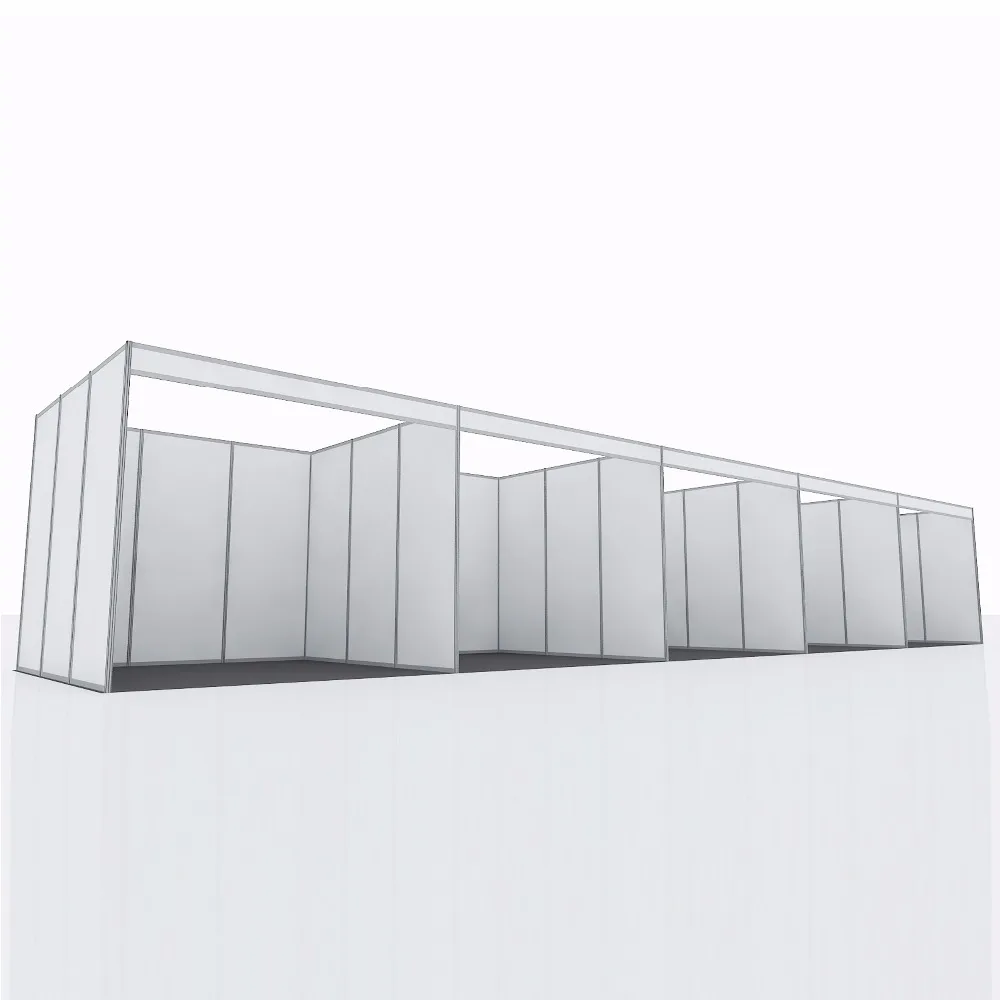 10x10ft modern standard trade show exhibition booth for expo