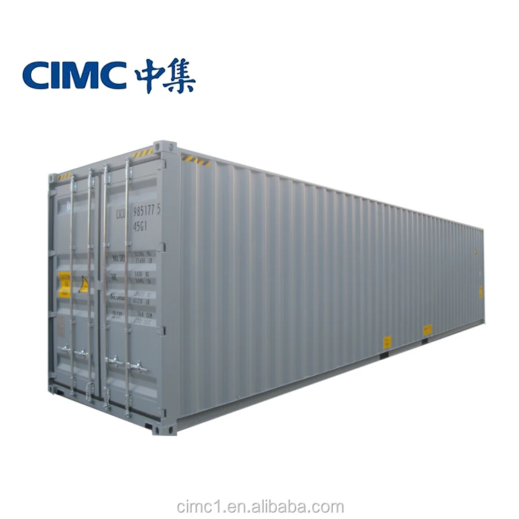 
CIMC 40ft HC dry cargo container 