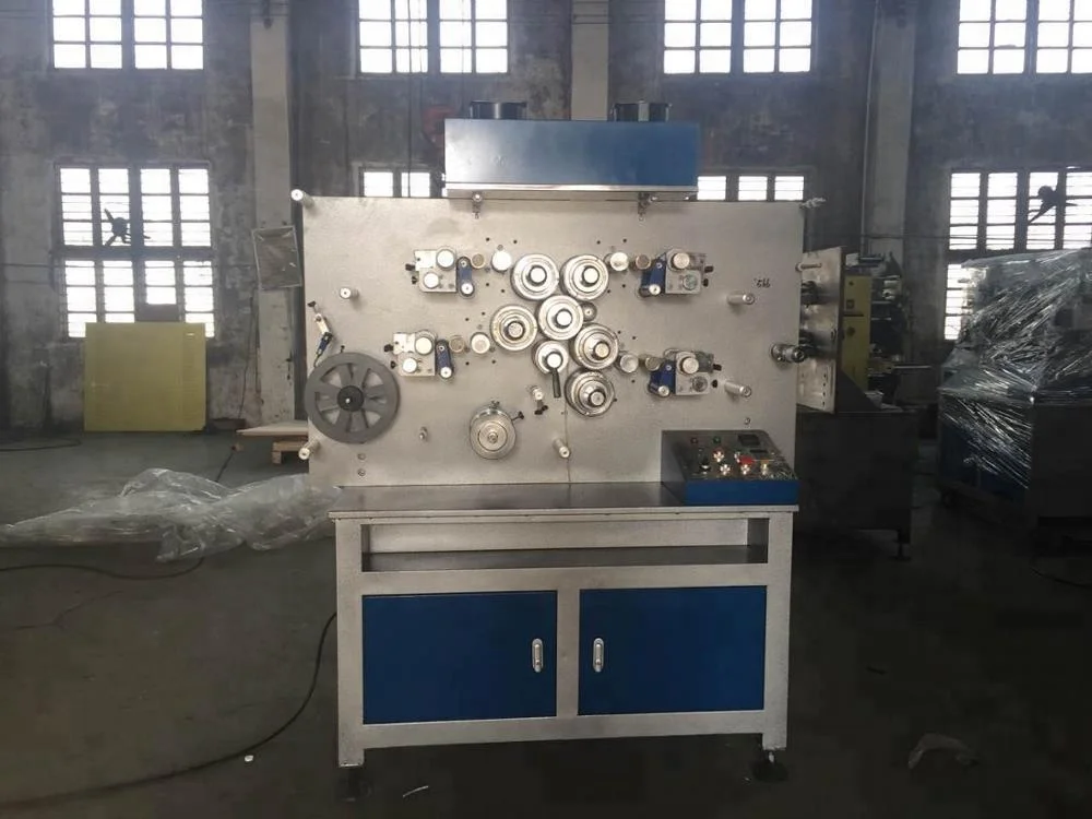 Factory Price Nylon Taffeta Label Printing Machine,  Five Colors Rotary Care Label Printing Equipment for Satin Ribbon(JS-1041B)