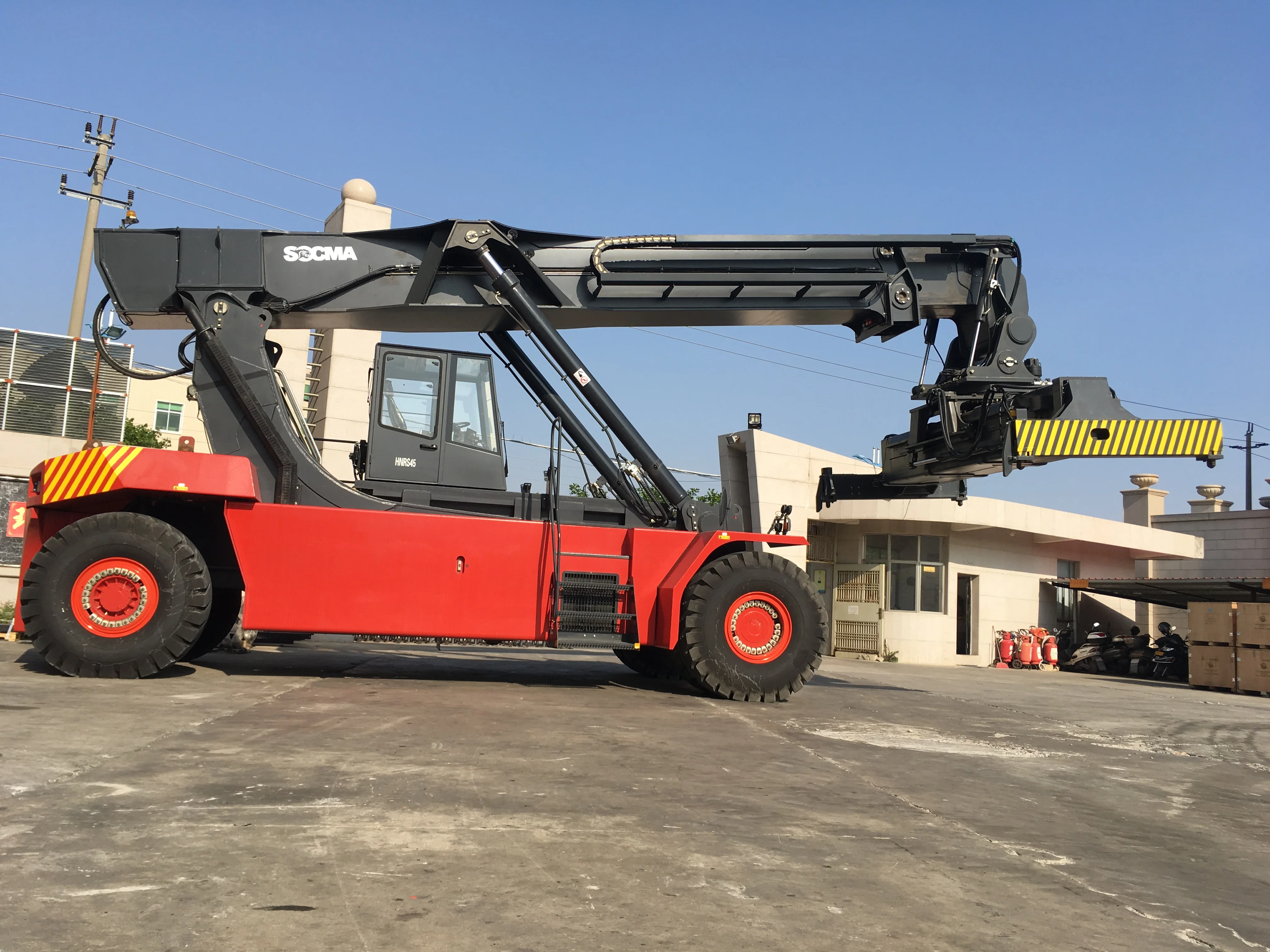 reach stacker 45 ton for container handling