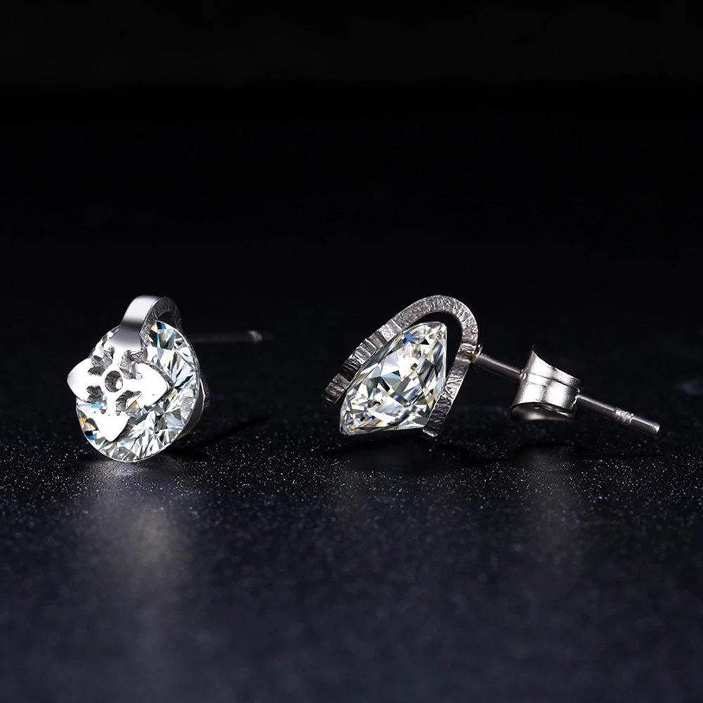 NEW Fashion African Beads high quality stainless steel necklace earrings jewelry sets (TE-057S)