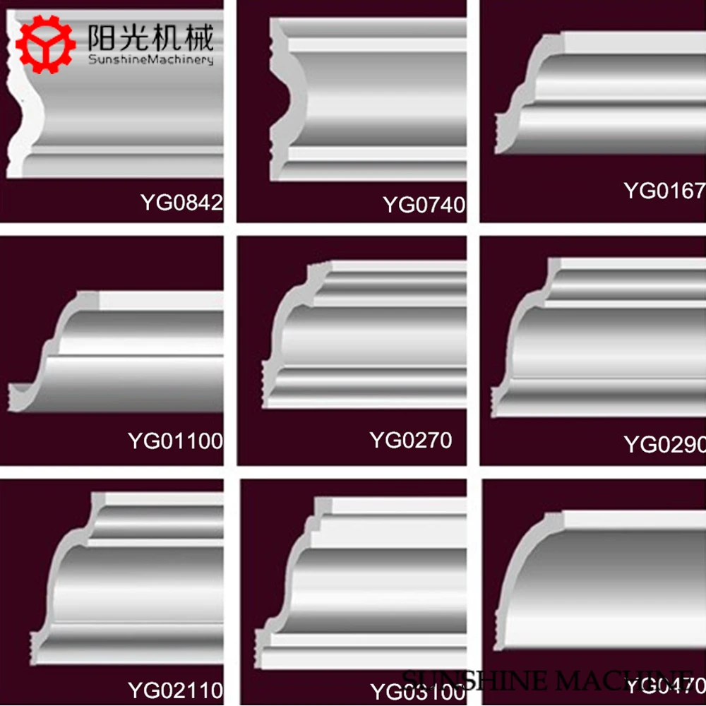Высокая пены прессформы потолка карниз из
