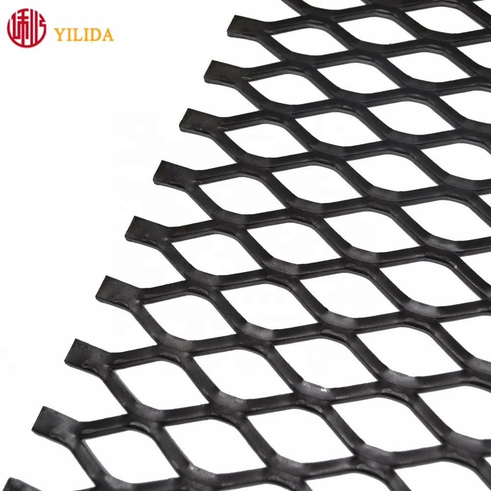 Stainless steel aluminum small hole expanded metal mesh panel for filter mesh