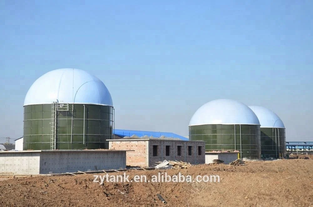 BSL Good price of enamel coating assembly tank for Biogas digester