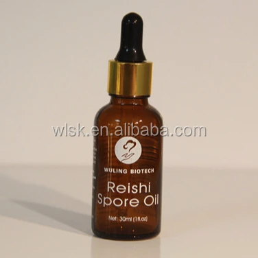 wuling herbal juncao ganoderma lucidum reishi mushroom spore oil 30.15% triterpene