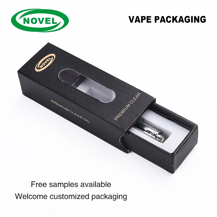 
Quality childproof 510 cbd oil custom package box vape cartridge packaging 
