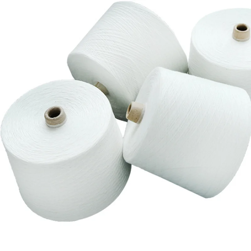 Natural Color Cotton Yarn Knitting Raw Brown White Cotton Yarns