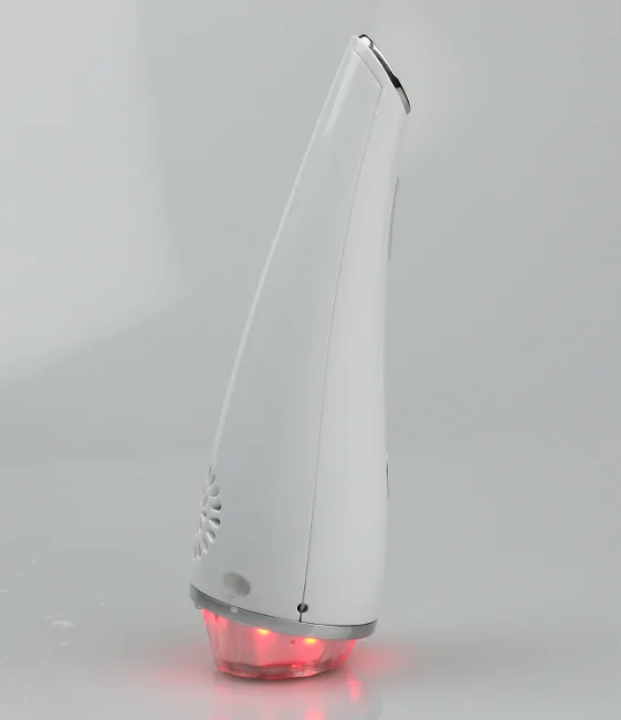 Newest multifunctional red blue light photon therapy beauty device hot cold hammer facial massager