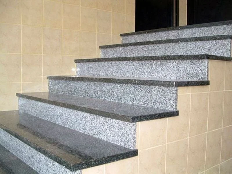 
Buy wholesale flamed polished cheap natural red grey black labradorite granite stone tile steps stairs 