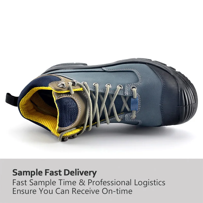 SAFETOE Мужская Высококачественная модная стальная защитная обувь, дышащая Защитная промышленная безопасная обувь