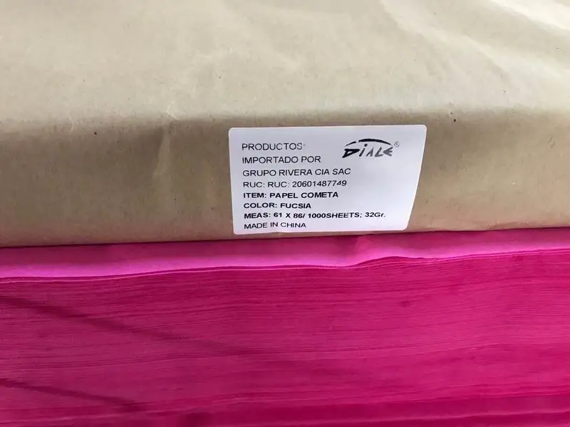 Machine Glazed Color Cap tissue Paper 14-40gsm