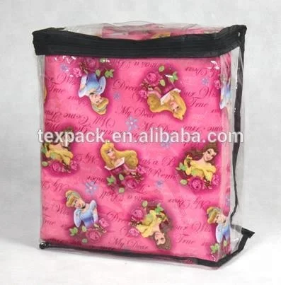 Прозрачная пластиковая наволочка из ПВХ с молнией