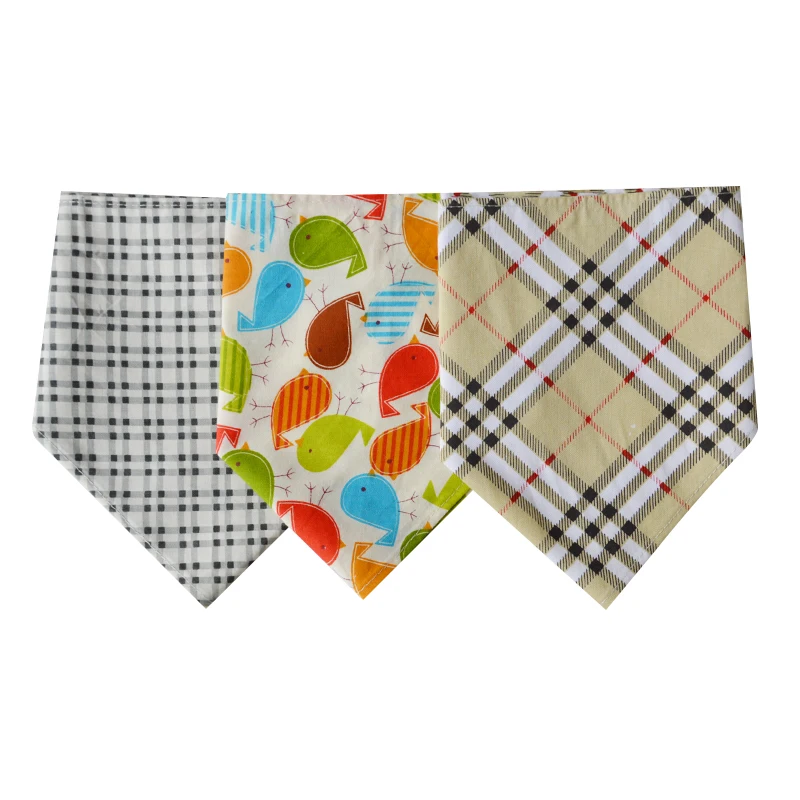Wholesale Cheap Cotton Pet Triangle Fast Shipping Bandana for Dog Cat Puppy