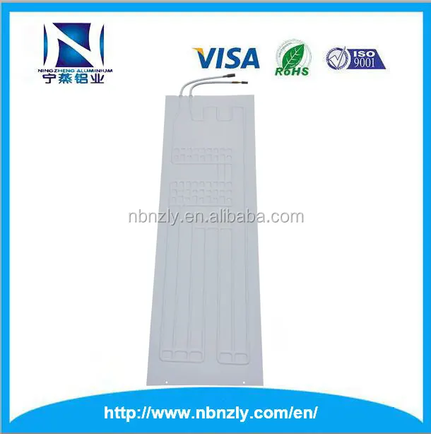 ISO fridge freezer evaporator plate with ROHS approved