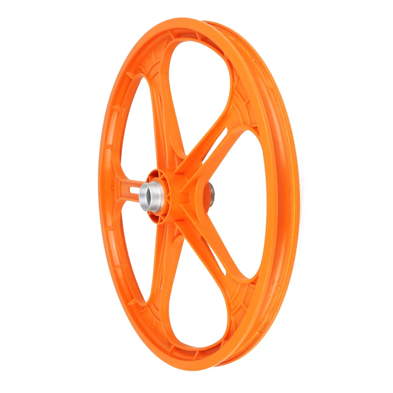 Nedong 20x1.5 City Bicycle Tricycle Plastic Wheel Rim Airless Solid Tire n eumatico para bicicleta sin aire