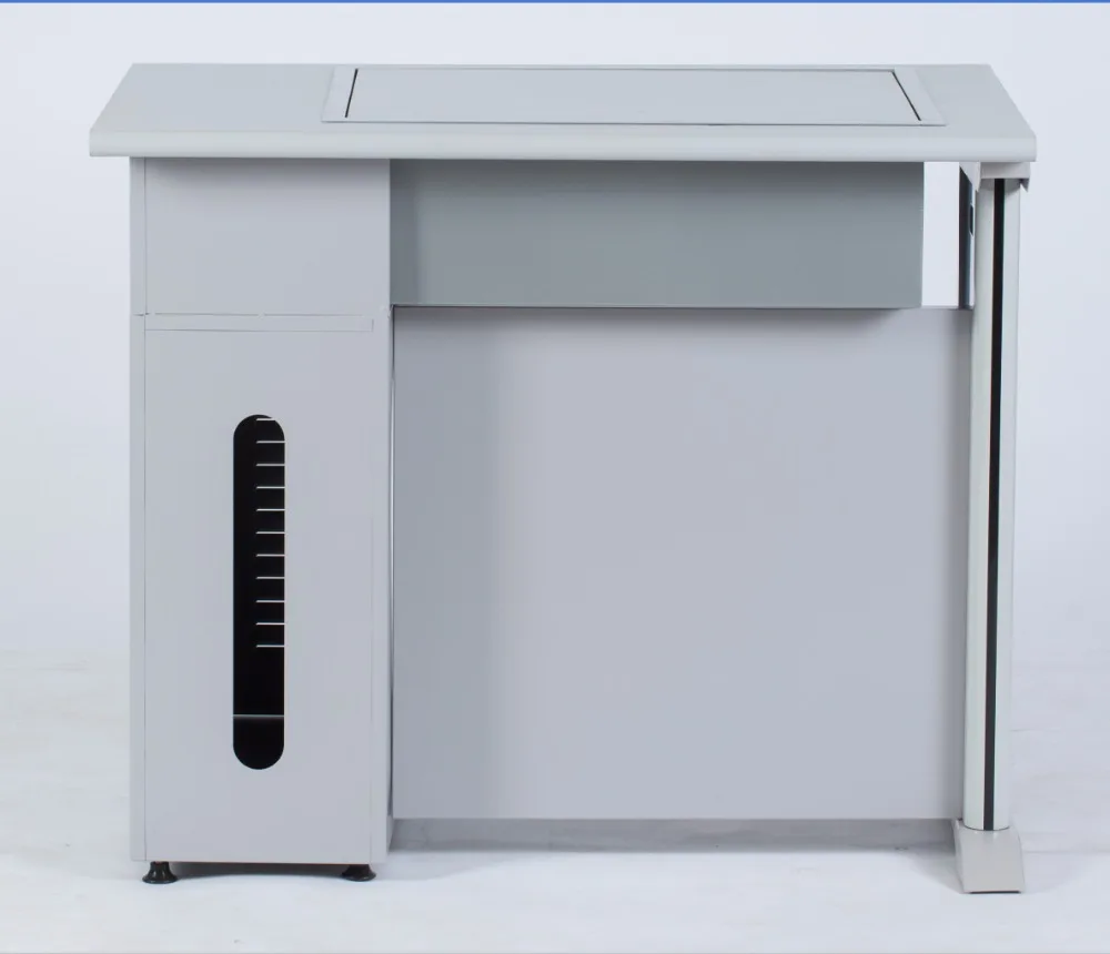 Computer Desk with Lockable Flip-up LCD holder and CPU holder