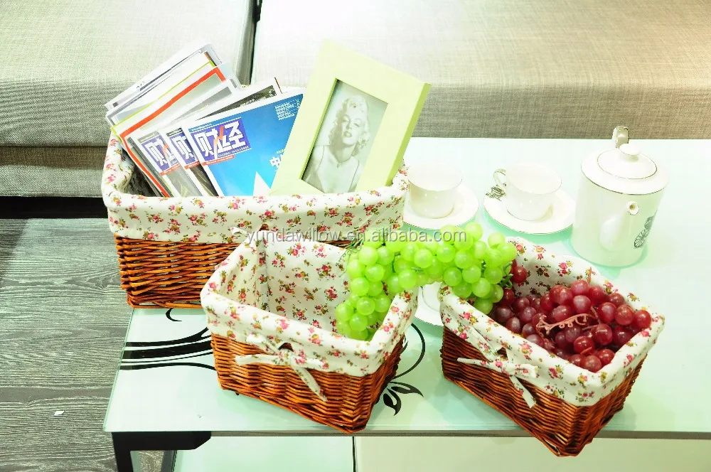 Дешевые Пустые Плетеные Корзины Подарка Корзины