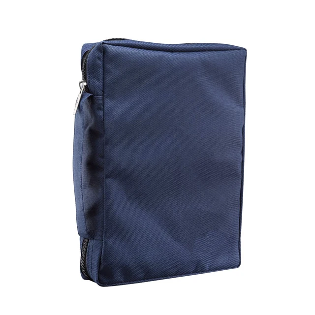 
Convenient Travel bible Cover with Zipper,Custom Holy Bible Book Cover Canvas Bible Bag 