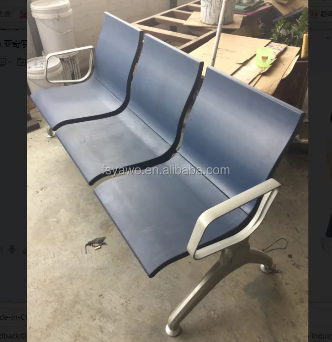 2021 new design commercial seating polyurethane chairs waiting chair beauty salon (YA-198A)