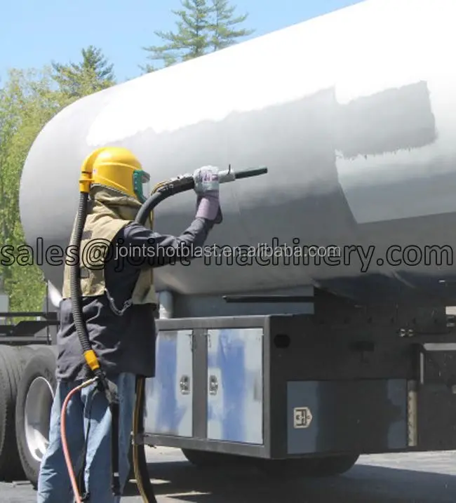 
mini mobile sandblaster/sand blasting tank/ sand blasting pot pressure air 