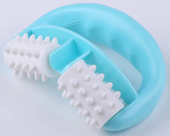 
2019 Promotional sports portable body stress reliever hand grip plastic Manual Body Anti-Cellulite massager 