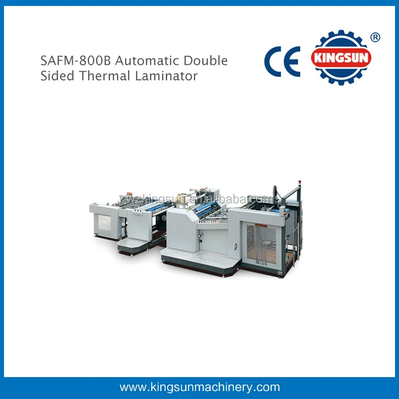 Машина для автоматического наполнения двойных Двусторонняя термальный ламинатор KFM-800B