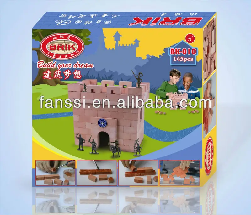 Brick Toys DIY Toys Educationla Brick Toys Real Brick Building Kits