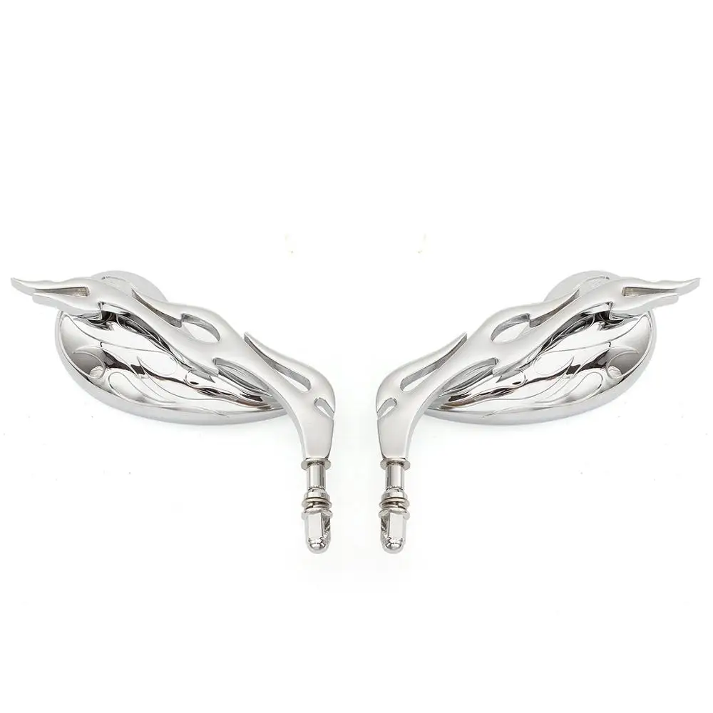 Запасные части для зеркал заднего вида с ЧПУ из алюминиевого сплава для Harley Road King Fatboy Touring XL 883 1200