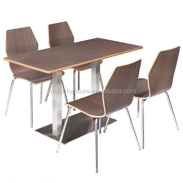 Набор стульев для ресторана, стол зеленого цвета