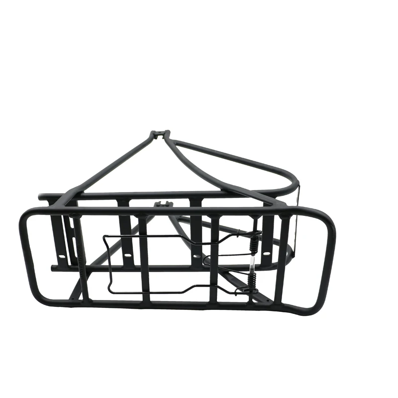 
Adjustable 26inch 28inch 700C Bike Luggage Rack Black Double Layer e Bike Bicycle Battery Rear Carrier for Bicycle Accessories 