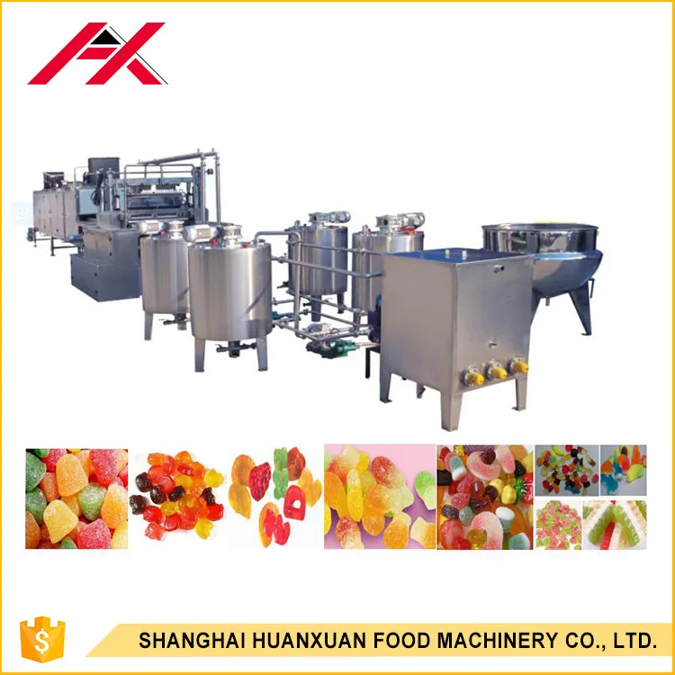 Excellent Performance Automatic Soft Candy Line Machine