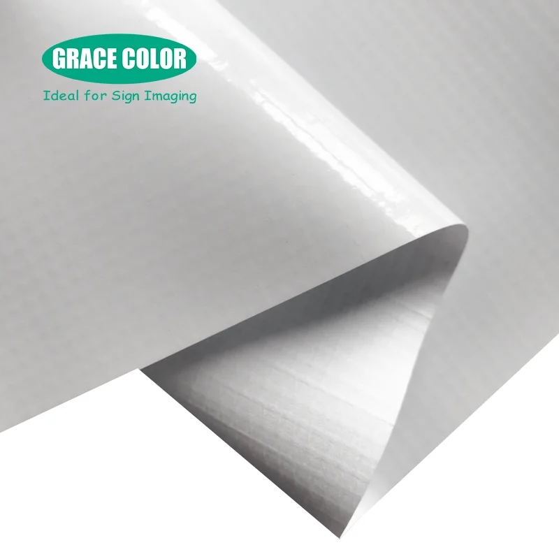 Wholesale price outdoor printing media pvc panaflex lona rolls size advertising material lona frontlit flex banner