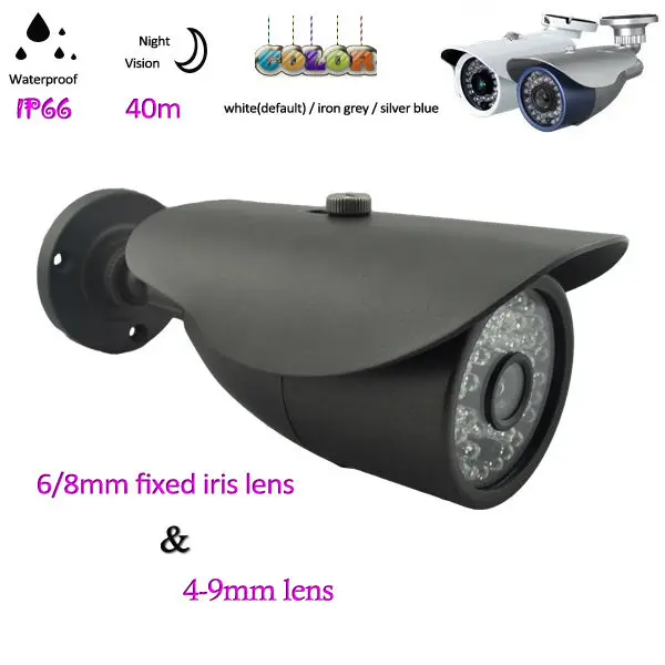 2014 горячей!!! 70m я меёдугородной водонепроницаемый cctv цвет ик водонепроницаемая камера( 700tvl, 600 твд, 480 твд, 420tvl)