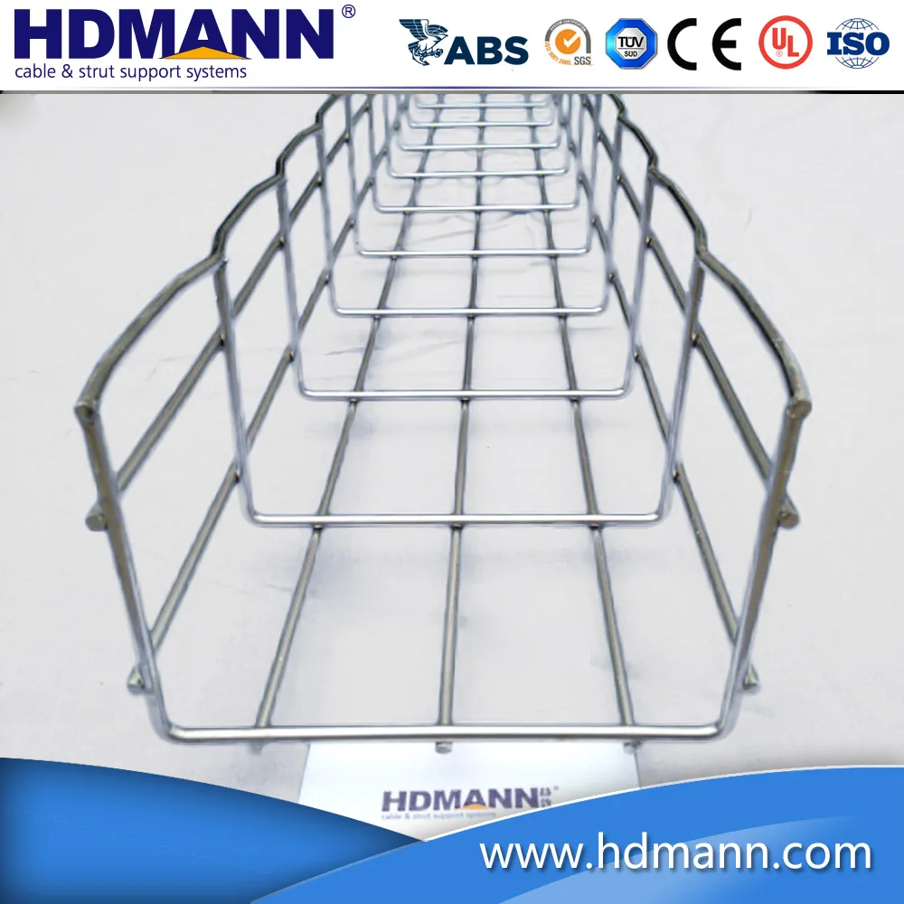 Stainless steel 304 wire mesh cable tray basket type cable tray