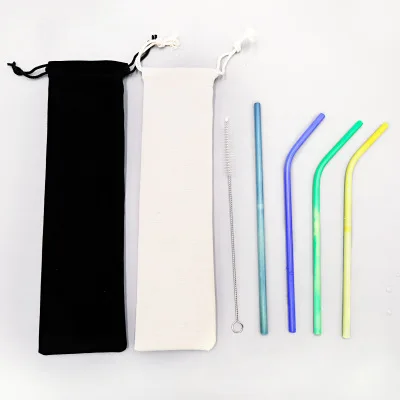 Magic Cool Color Changing Stainless Steel Drinking Straw Metal Straw for Party