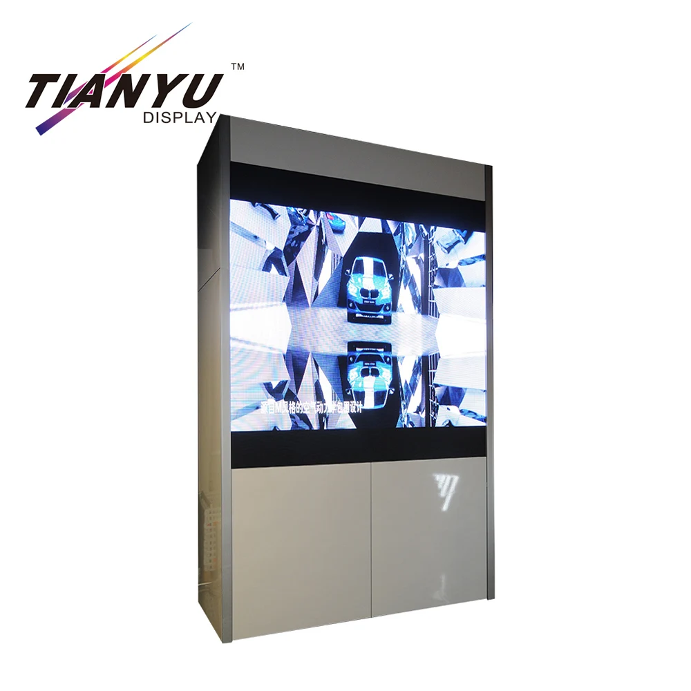 Future trend modular custom Reusable Aluminum Extrusion Design 20x20ft sale clothes Trade Show Booth