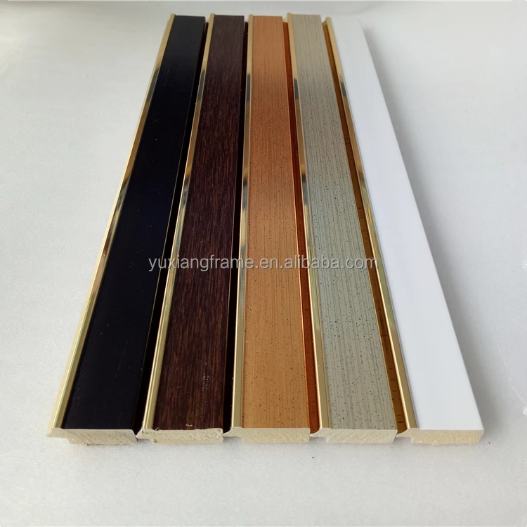 Jinhua China multiple colorful ps picture frame moulding/profile/stick/ Baguette/strips