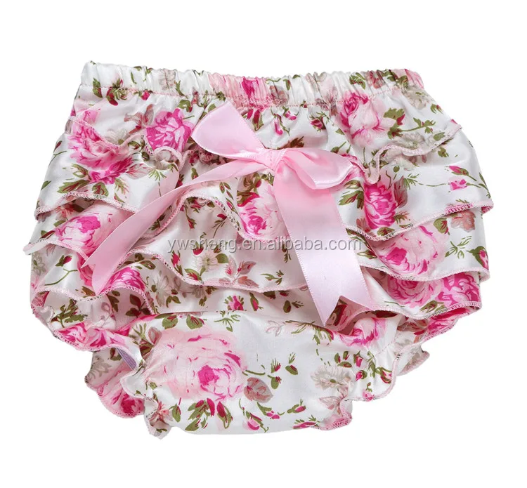 Fashion Newborn Baby Boys Girls Satin Ruffle PP Shorts Pants Baby Kids Leopard Bowknot Skirt Dress Bloomers