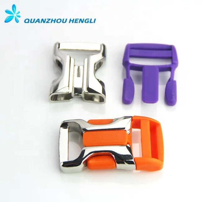 25mm Metal  Custom Side Quick Release Plastic Buckles for Seat Belt and Bags