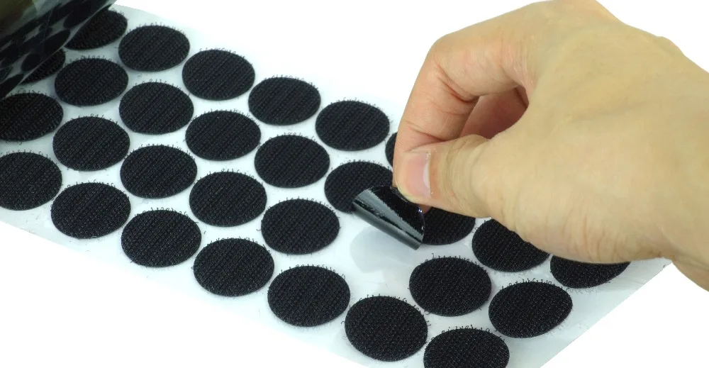 OEM Die Cut Self Adhesive Hook And Loop Dots