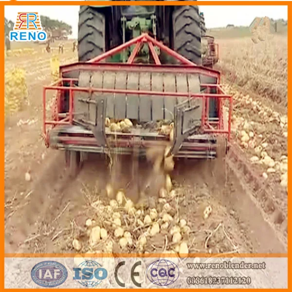 Small potato harvester with good performance