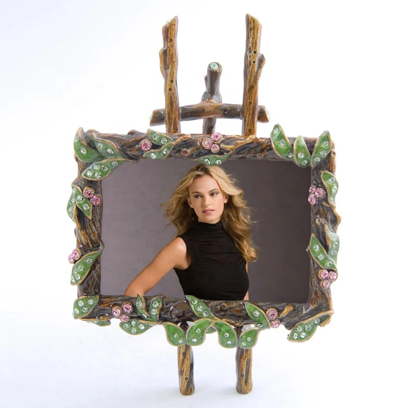 Новый продукт, винтажная металлическая фоторамка в стиле барокко