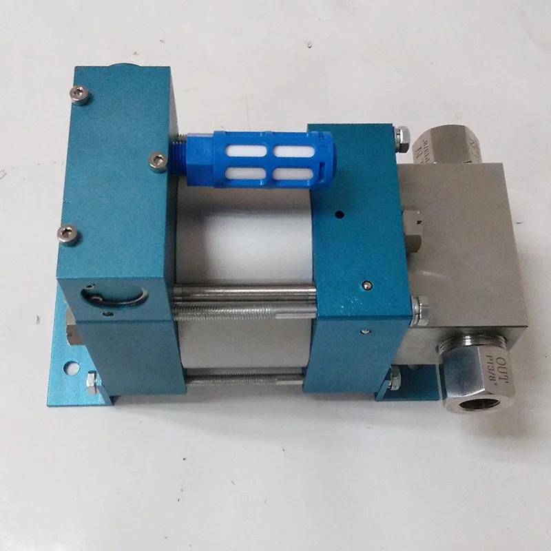 high quality JULY Model M64 500 bar high pressure air driven liquid pump ,mini high pressure air driven liquid pump