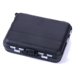 NEWUP 12*10*3.5 CM 12 compartment Multifunction fishing tackle lure box hook Toolbox Accessory box